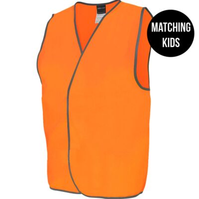 JBs Wear Hi Vis Basic Safety Vest (D) Thumbnail