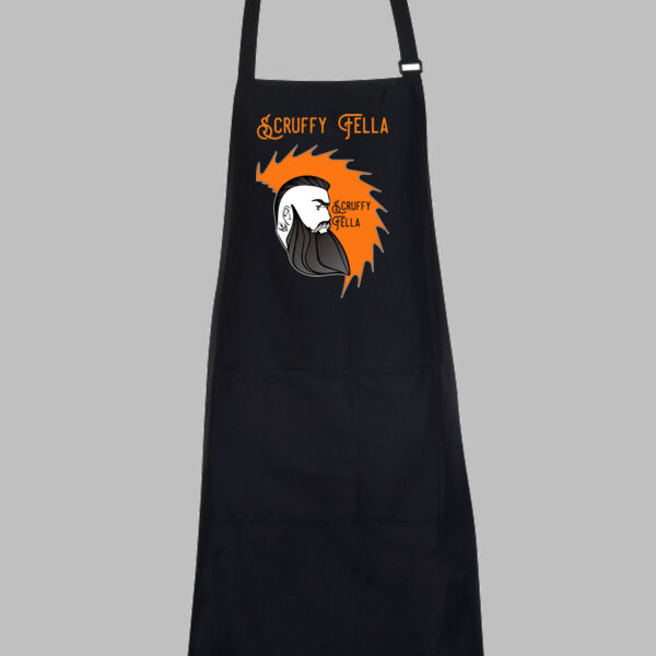 Scruffy Fella Apron Dark Thumbnail