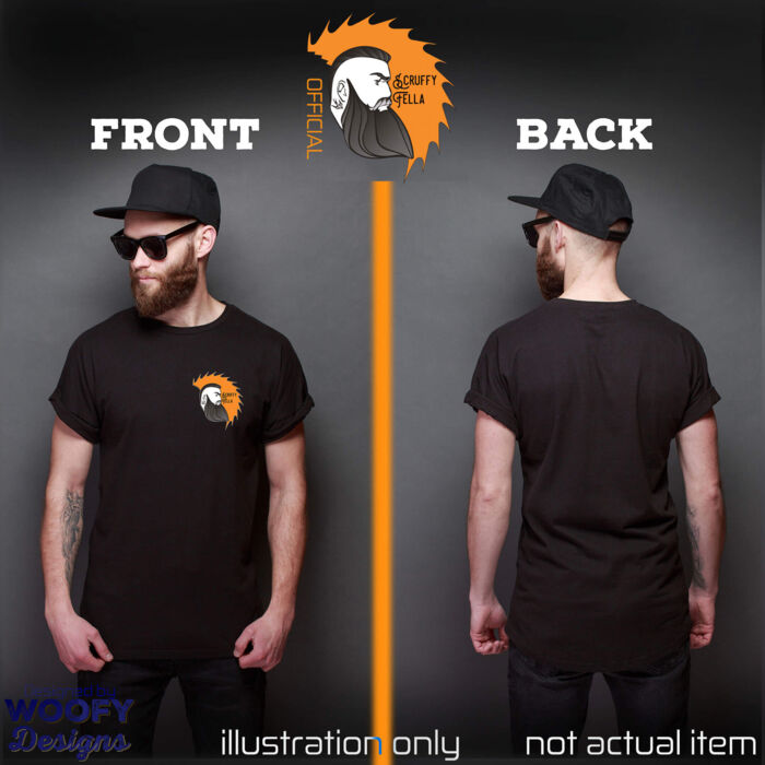 Face Logo - Front Only - Black Thumbnail