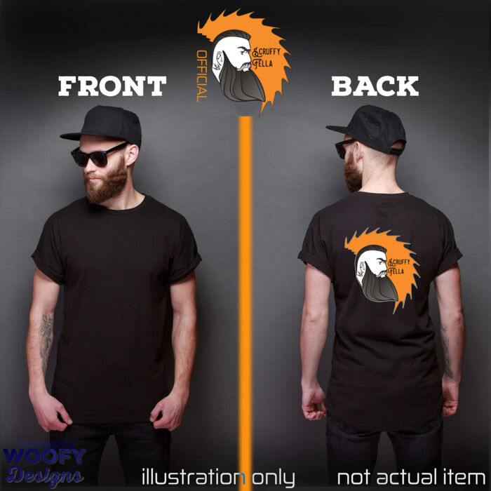 Face Logo - Back Only - Black Thumbnail