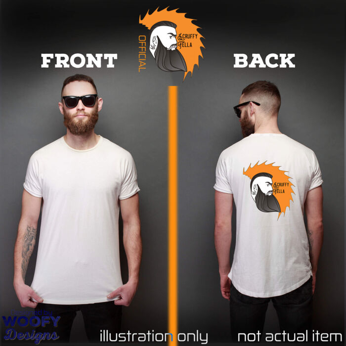 Face Logo - Back Only - White Thumbnail
