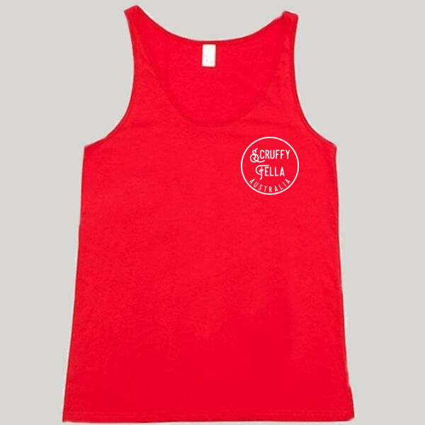 Scruffy Fella Feaver Singlet Thumbnail