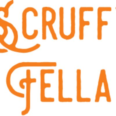 SCRUFFY FELLA Double Line Orange Thumbnail