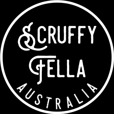 SCRUFFY FELLA round logo White Thumbnail